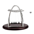 TaoTaoChong NB Newtons Cradle Balance Ball Classic Science Physics Pendulum for Home Office Desk Decorations (Arch Shape)