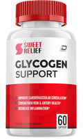 Sweet Relief Glycogen Support Capsules Supplement - SweetRelief Optimizer Advanced Formula Sweet Relief Supplement SweetRelief Booster ReviewsGlycogen Supplement (1 Pack - 60 Capsules)