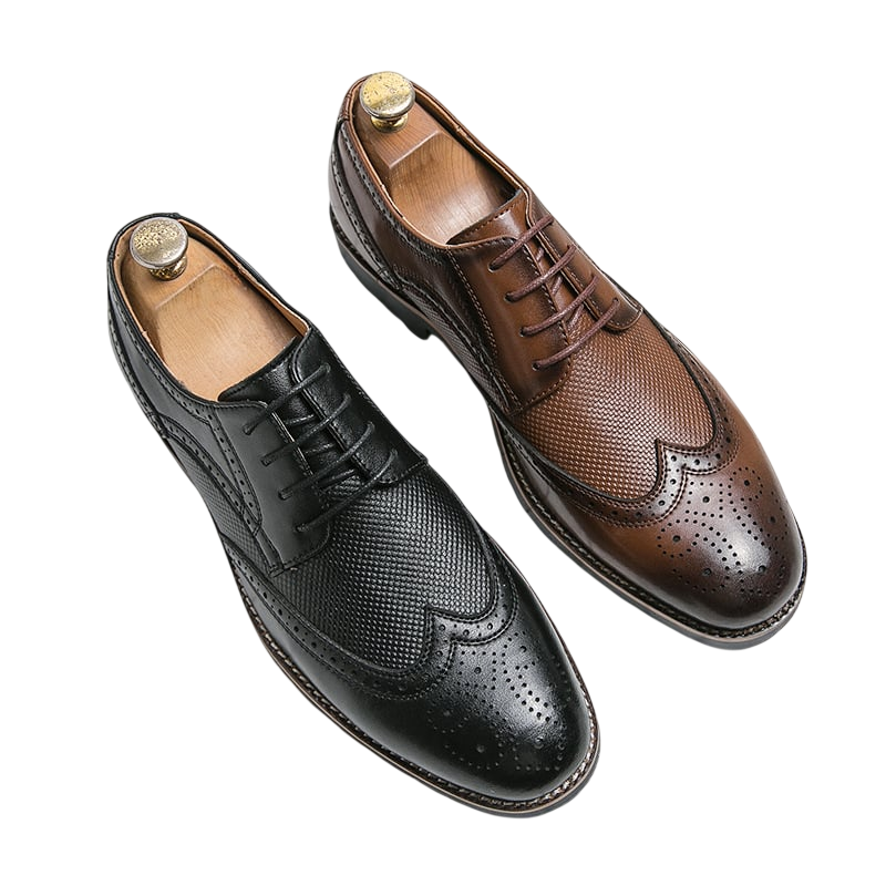 Mens Leather Shoes Business Formal Wear Pumps
