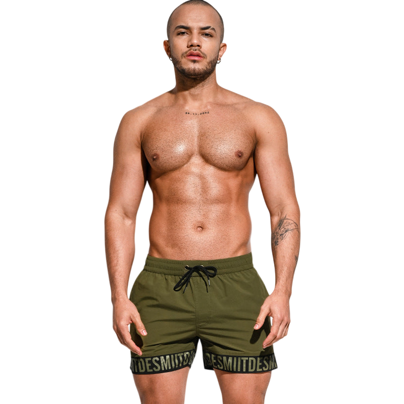 Mens Loose Beach Sports Swim Trunks