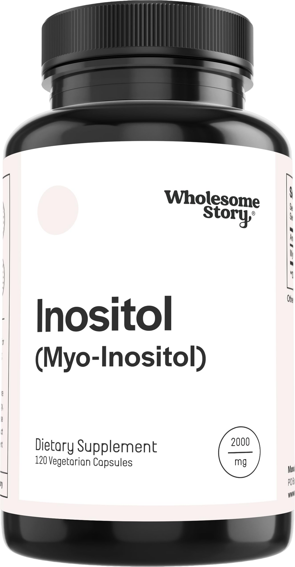 Inositol Supplement Myo Inositol Supplement Inositol Powder Capsules Myoinositol Inositol 2000Mg Male And Female Fertility Supplement Vitamin B8 120 Inositol Supplement Caps