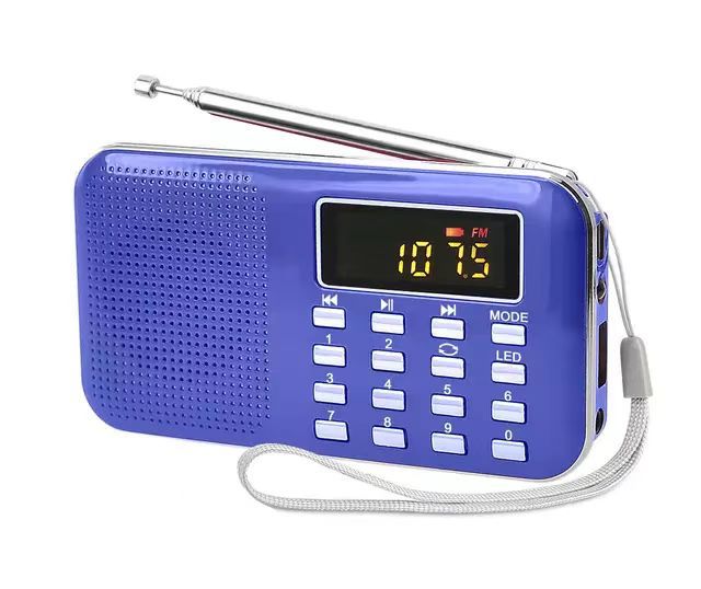L-218 Mini MP3 Player with FM Radio and Speaker