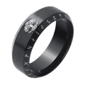 KIRTIJW Viking Rings for Men Norse Tree of Life Amulet Rings Jewelry for Men Size 13
