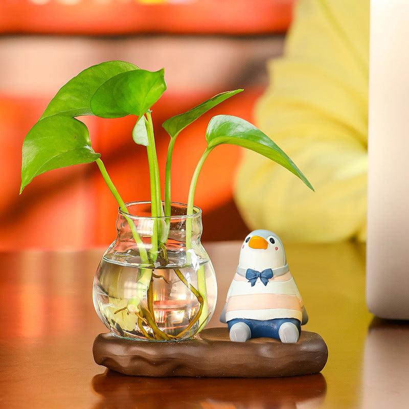 Creative Home Decor Starry Sky Vase for Office Desk