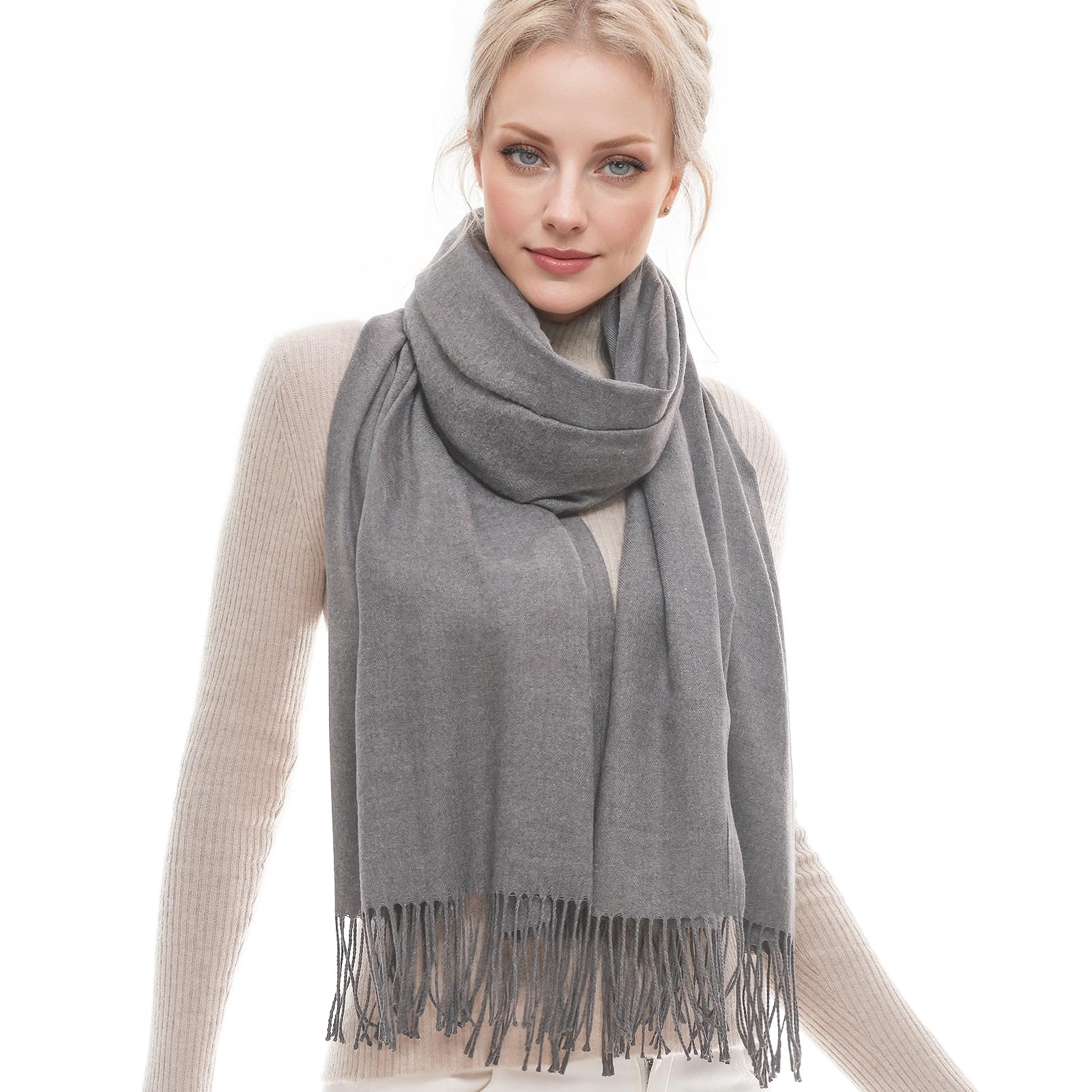 RUI VTRON Scarf for Women Fall Winter Scarves Large Warm Pashmina Shawls and Wraps