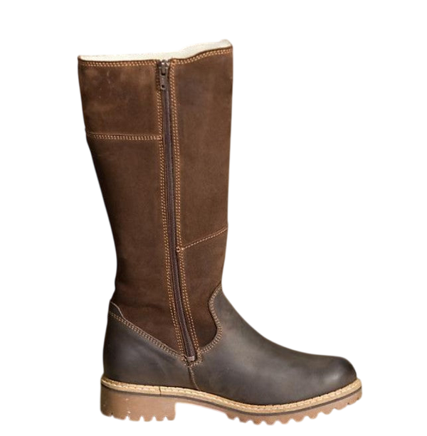 Low-Heeled Knee-High Riding Boots