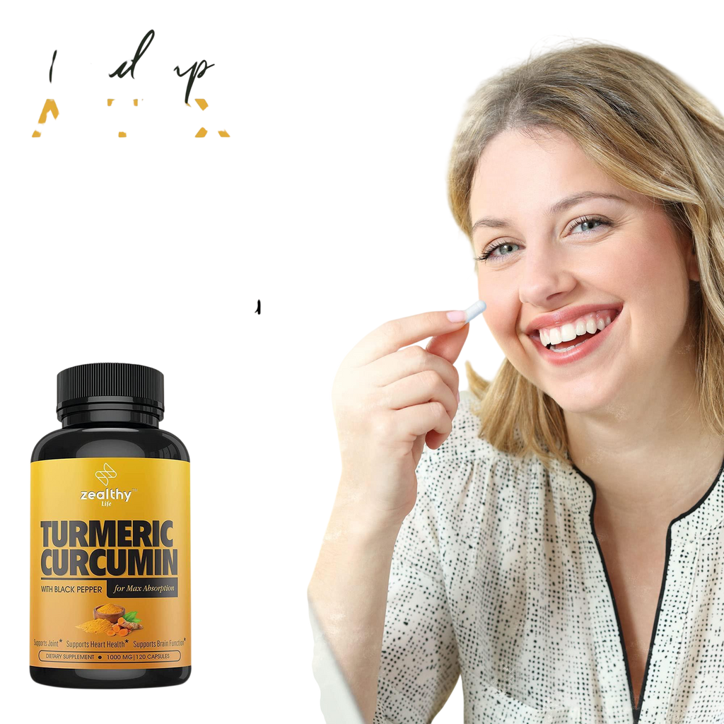 Turmeric Supplement Mood Mobility And Joint Support Supplement 1000 Mg 120 Pills