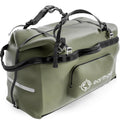 Earth Pak Waterproof Duffel Bag - Large Dry Bag 1680D TPU Waterproof Bags - Heavy Duty Camping Bag - Waterproof Duffle Bag 8x8 Popout Pocket- Boat Bag- Marine Dry Bags for Kayaking (Forest Green160L)