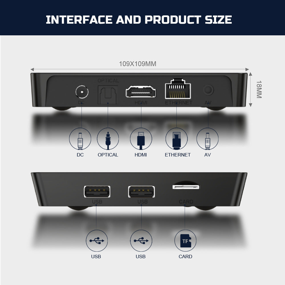 X96Q Pro Wireless Smart TV Box Android 10 2G/16G