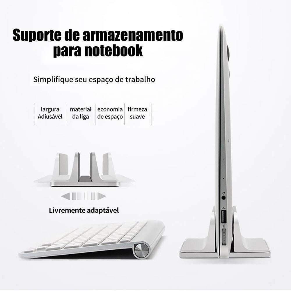 Aluminum Vertical Laptop Stand Base