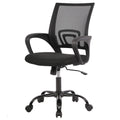 PayLessHere Office Chair Computer Chair Ergonomic Cheap Desk Chair Adjustable Comfortable Mid Back Task Rolling Swivel Chair with Lumbar Support for Home Office Desk Black