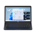 LETSUNG 14 Laptop Computer Dual-Core Intel Celeron N3350 Processors 4GB RAM 256GB SSD Windows 11 Laptops Computers Ultra Slim Long Battery Life 2.4G/5G WiFi BT 4.2 HDMI