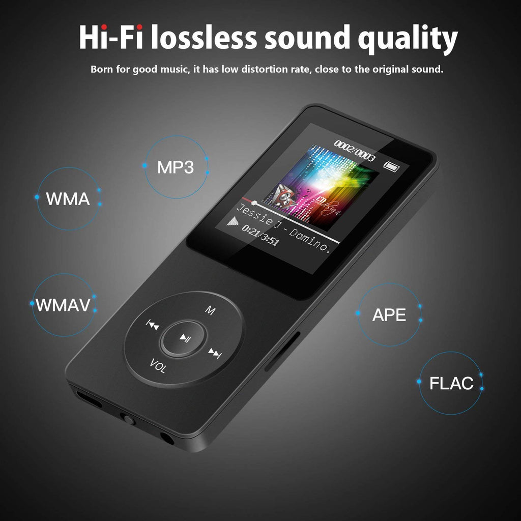 Bluetooth MP3 Music Player with FM Radio and Recorder