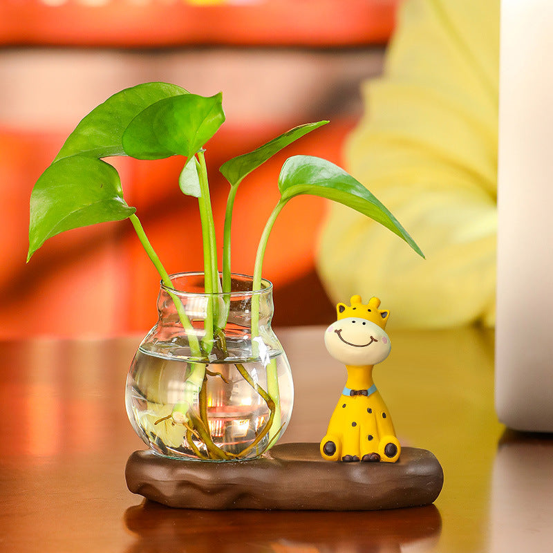 Creative Home Decor Starry Sky Vase for Office Desk