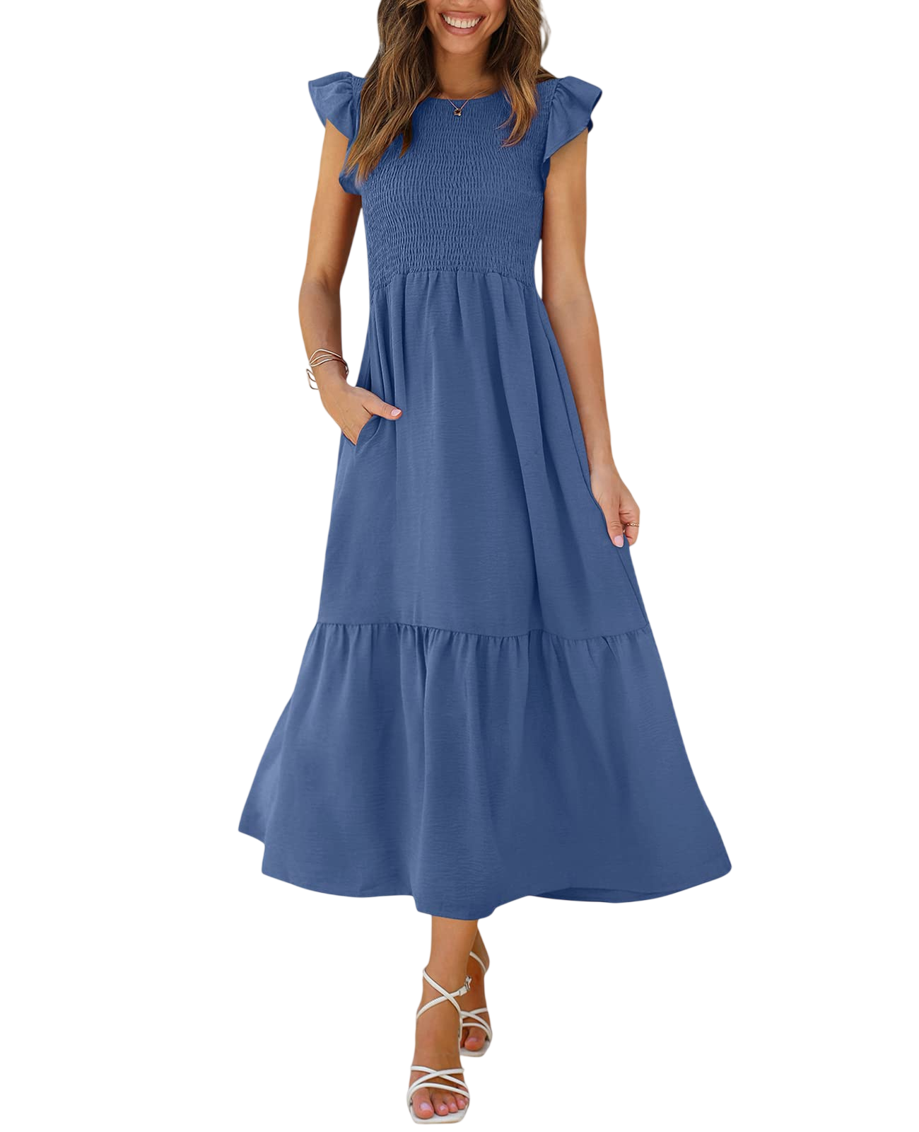Ofeefan Casual Dresses For Women Flowy Petite Maxi Dresses For Women Petite Length Xs