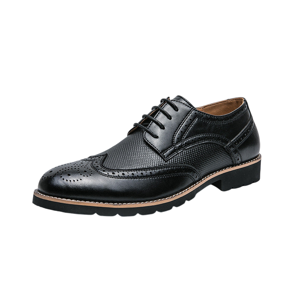 Men's Leather Shoes - Business Formal Wear Pumps