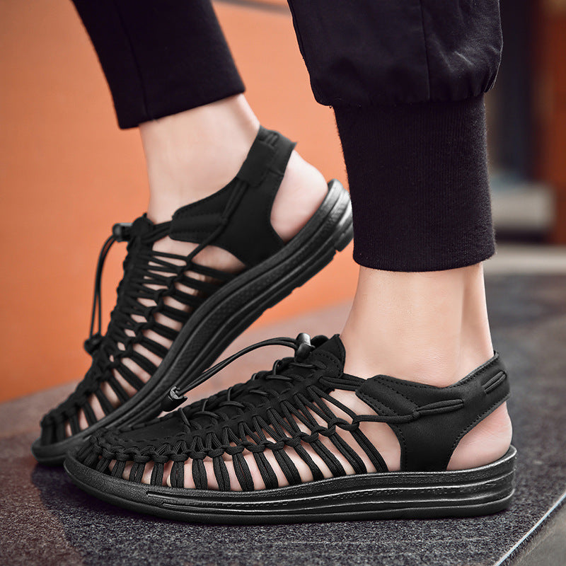 Woven Sandals for Men - Beach Footwear