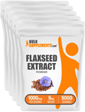 Bulksupplements Com Flaxseed Extract Powder Vegan Omega 3 Supplement Flax Seeds Extract Ground Flaxseed Powder Omega 3 Supplement Flax Seed Supplement 5 Kilograms 11 Lbs