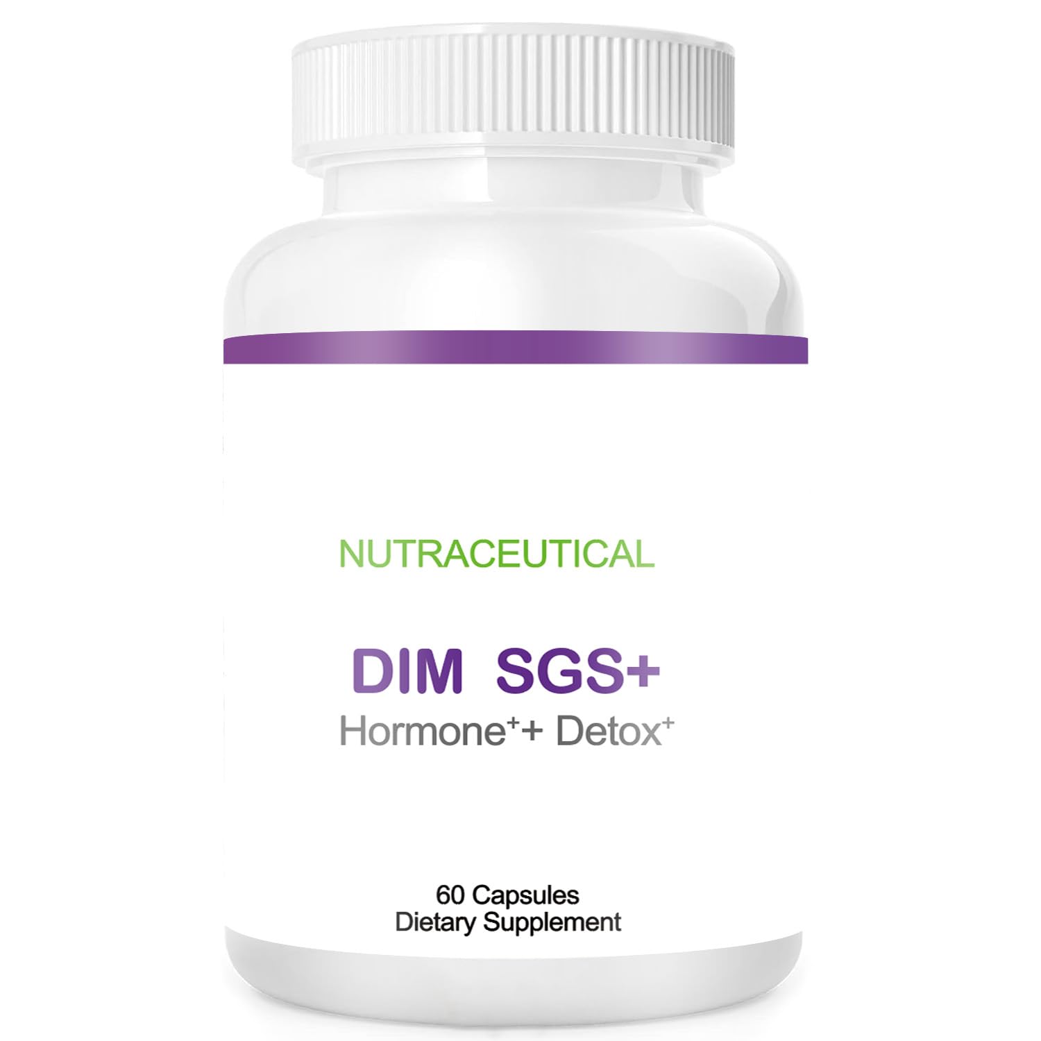 Jefuzh DIM Supplement dim SGS+ Dietary Supplement 60 Capsules