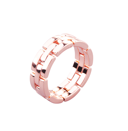 Unisex Stitch Design Couple Rings