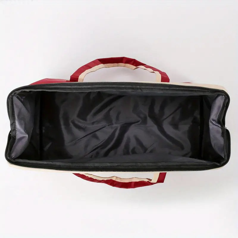 Trendy Men's Large Storage Zipper Duffle Handbag