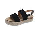 Stylish Women's Simple Buckle Platform Sandals