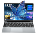DUNHOO Gaming Laptop 15.6 Inch Lap top Laptops 24GB 1TB SSD N5095 Traditional Computers Notebook Computer 180 Angle Opening Fingerprint Unlock Backlit Keyboard1920X1080 FHD IPS Netbook Mini-HDMI