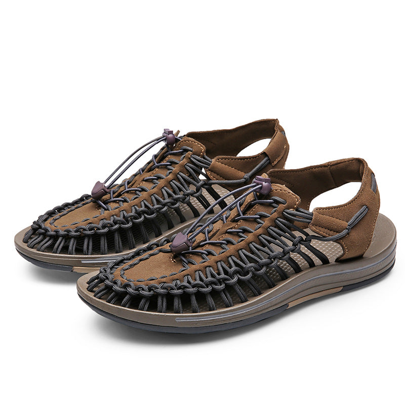 Woven Sandals for Men - Beach Footwear