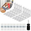 Furniture Anchors Anti Tip Furniture Wall Anchor for Baby Proofing Prevent Falling Furniture (Sturdy 8 Items)