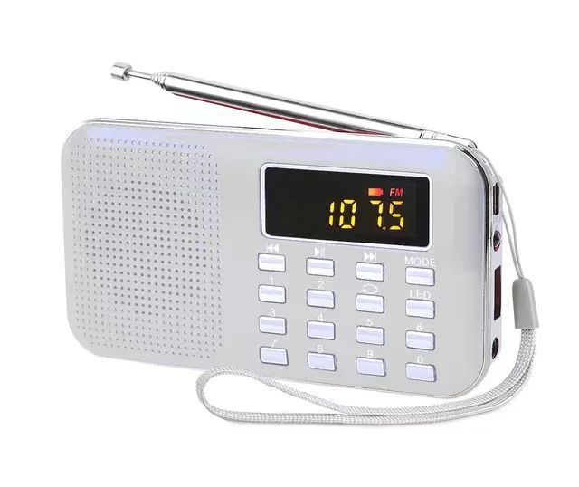 L-218 Mini MP3 Player with FM Radio and Speaker