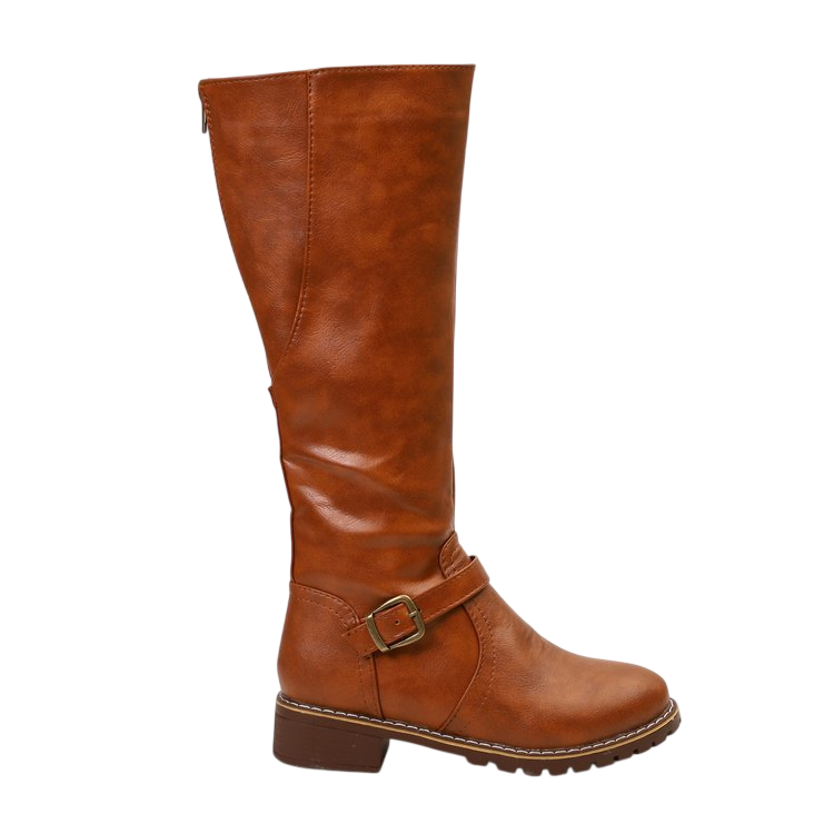 Knee High Leather Riding Boots