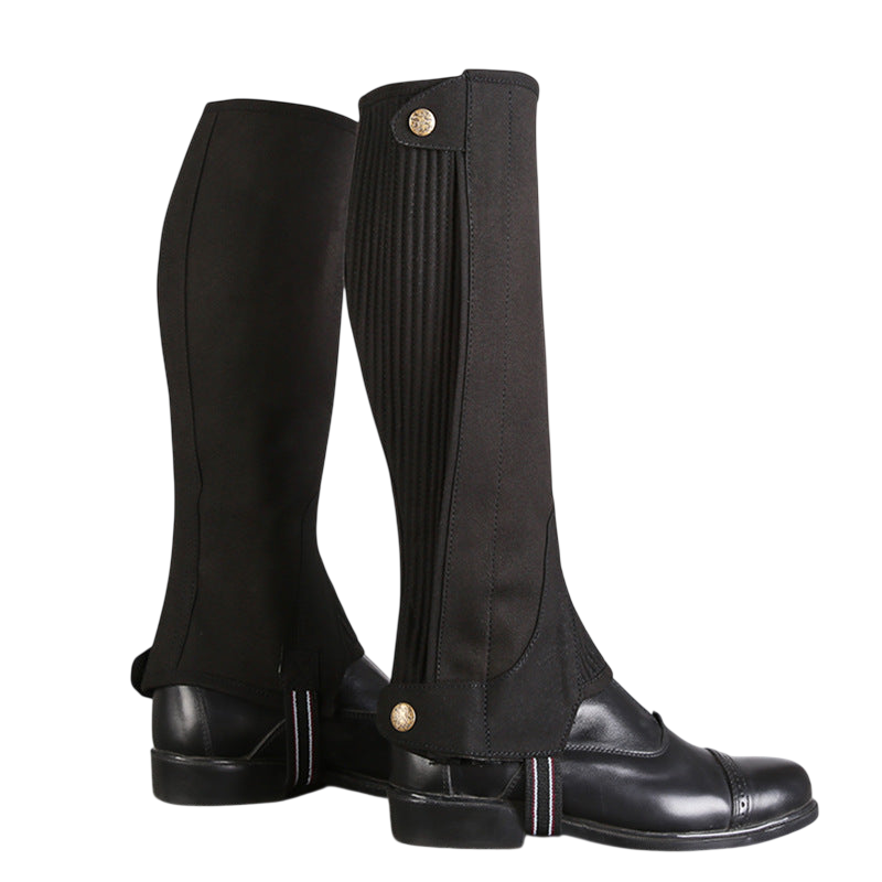 Equestrian Riding Leggings With Knee Pads And Boots