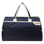 Trendy Men's Large Storage Zipper Duffle Handbag