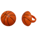 Basketball Cupcake Rings - 24 ct