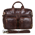 Men's Leather Business Tote and Crossbody Bags