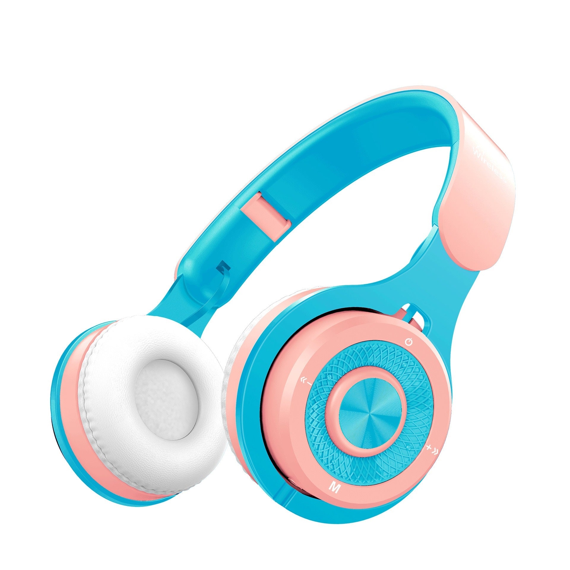 Portable Children's Bluetooth Folding Headset with Radio
