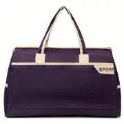 Trendy Men's Large Storage Zipper Duffle Handbag