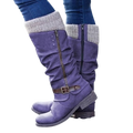 Knee High Womens Riding Boots With Side Zipper
