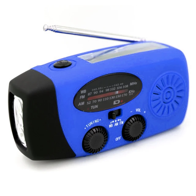Upgraded Type-C Phone Charger Emergency Radio Flashlight
