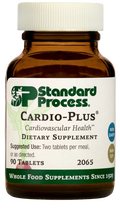 Standard Process Cardio Plus Antioxidant Support Heart Health Supplement Circulation Blood Flow Supplement With Vitamin B6 Niacin Riboflavin Energy Metabolism Supplement 90 Tablets