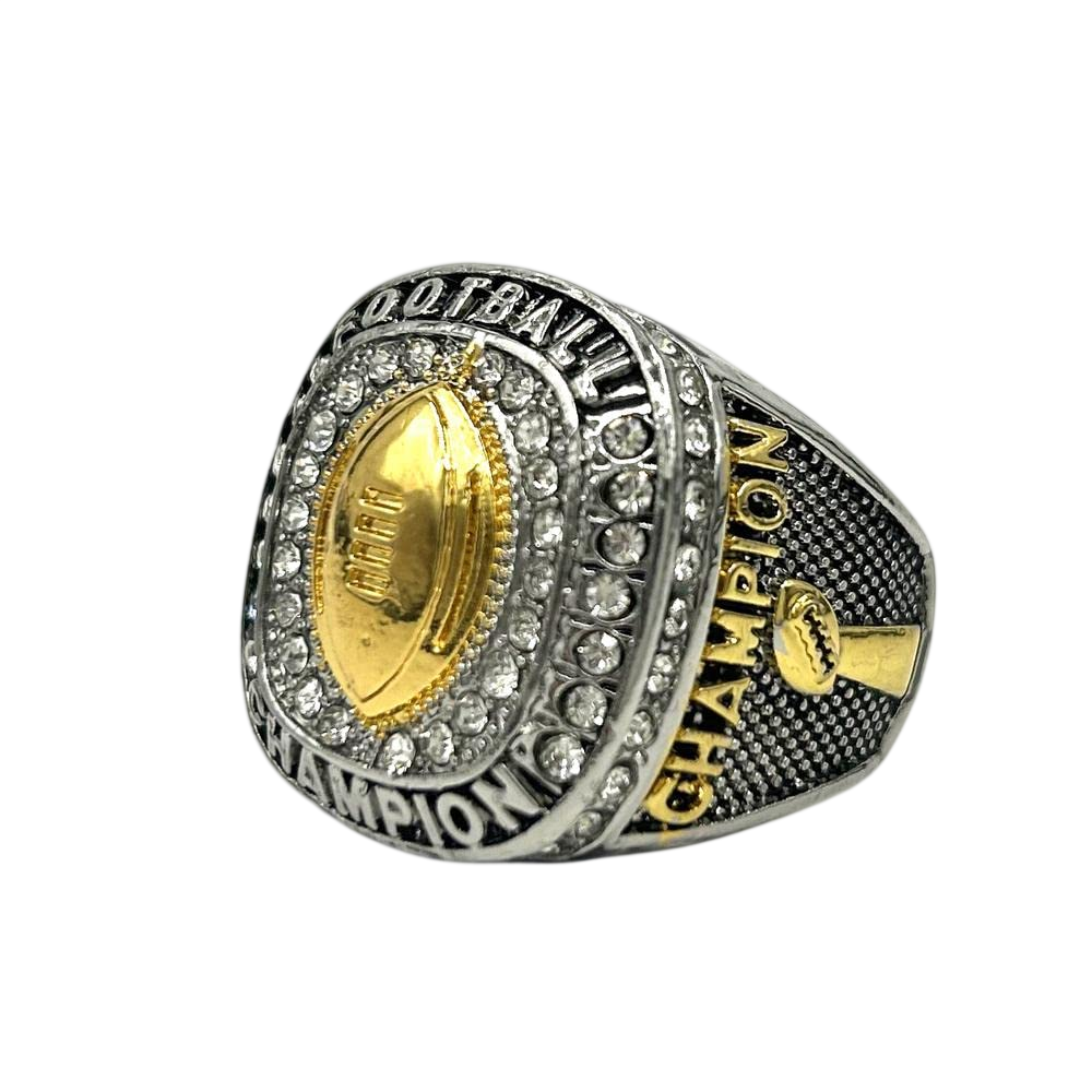 Football Championship Rings Trophy Prize (Silver11)