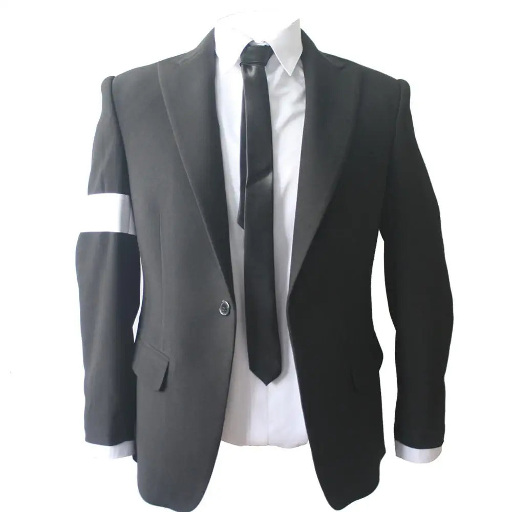 Role-player Tribute Michael Jackson Black Dangerous Suit Outfit Impersonator