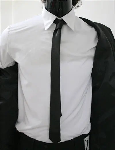 Role-player Tribute Michael Jackson Black Dangerous Suit Outfit Impersonator