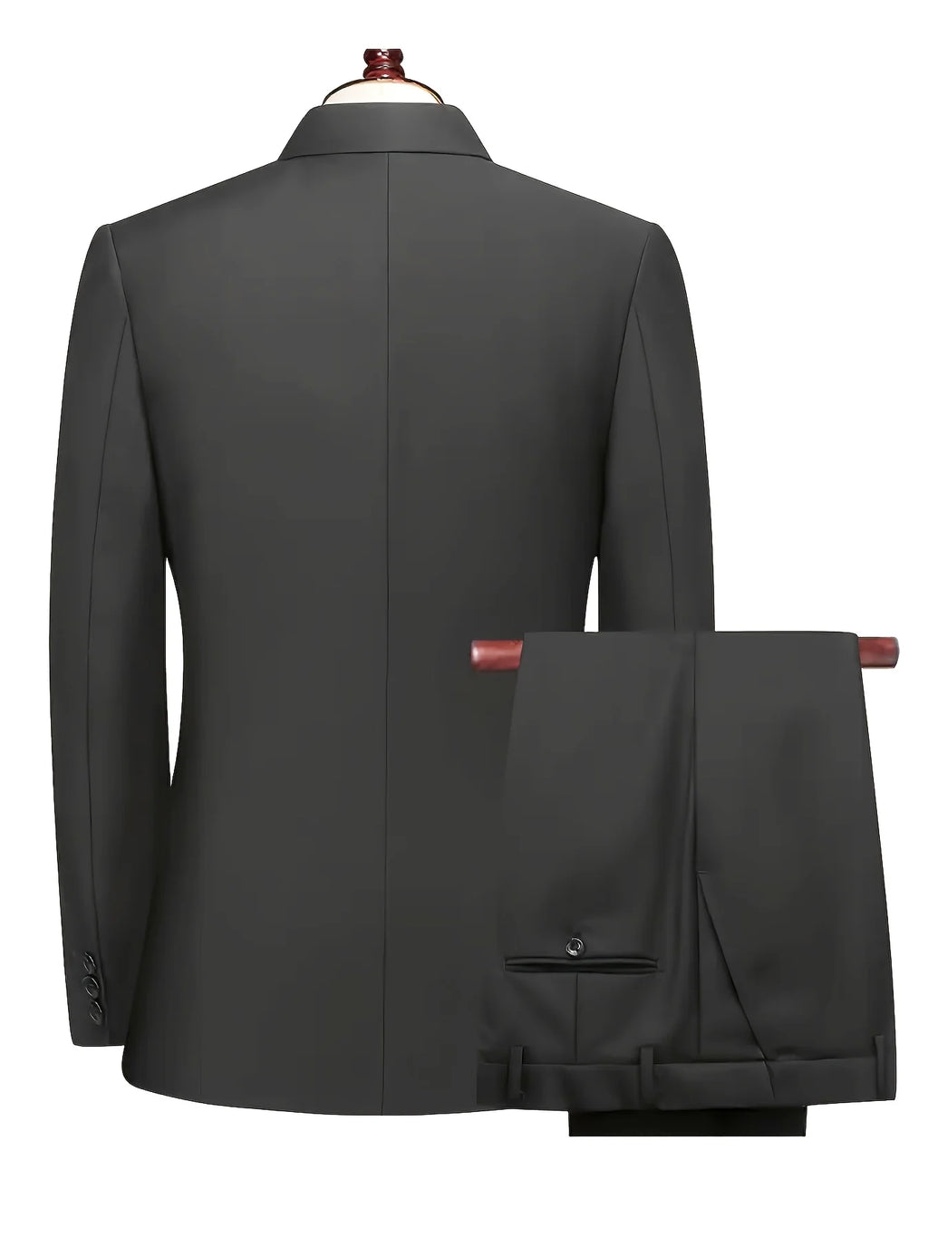 Men's Suit 2pcs Set, Elegant Formal Jacket And Pants, Great Wear for Wedding, Party And Formal Dinner
