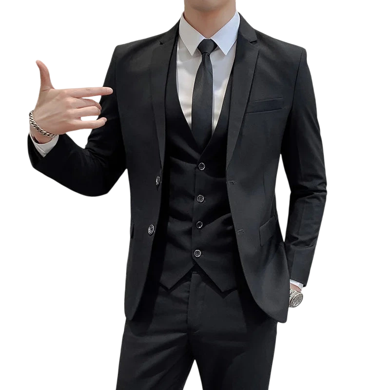 Suits Mens Fashionable Banquet Tailored Solid Color Dance Singer Trend Host Casual Wedding Banquet Dress Male Star Performance
