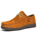 Men Casual Shoes Suede Leather Work Shoes Male Lace-up Flats Sneakers Platform British Business Party Dress Shoes 38-45