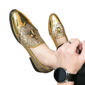 Business Dress Shoes Mens Oxfords Genuine Leather Pointy Toe Lace Up High Quality Office Wedding Formal Shoes For Men Black