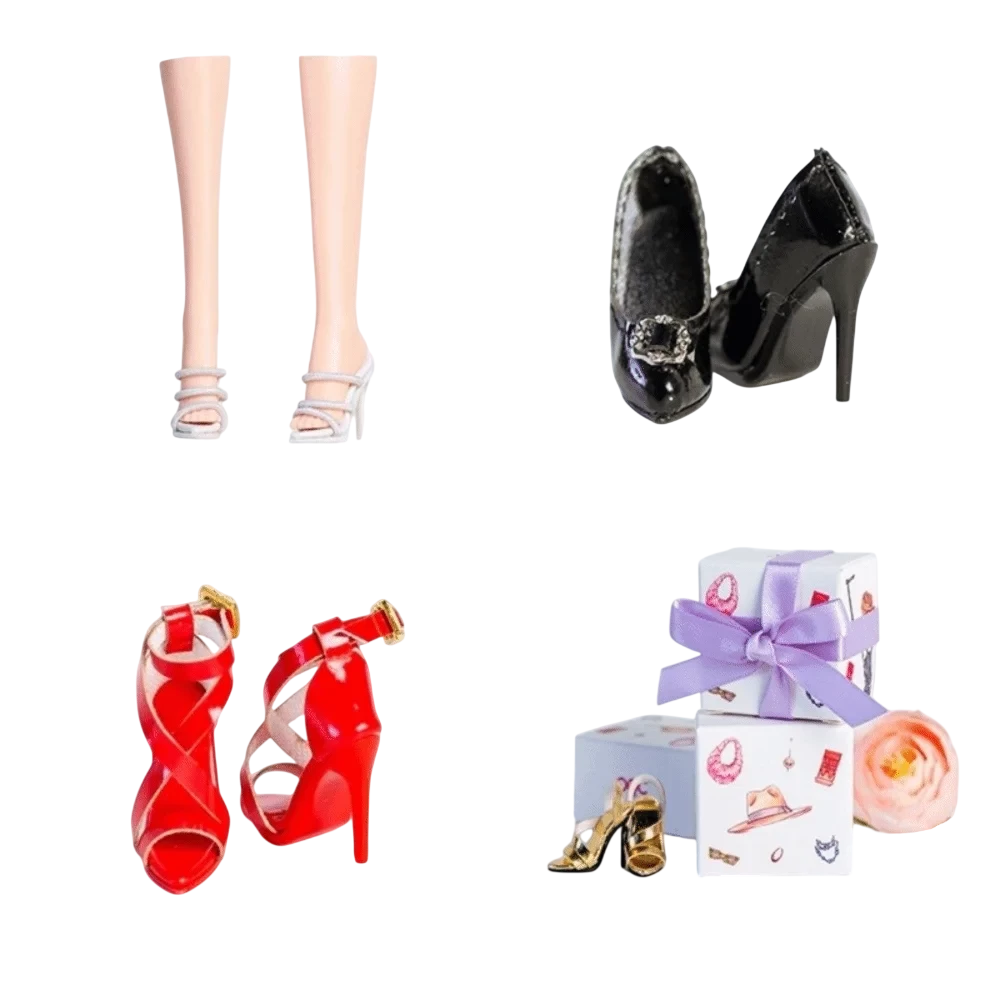 Dress Up Handmade Doll Shoes Exquisite 1 6 Supermodel Doll High Heels Doll Boots Doll Accessories