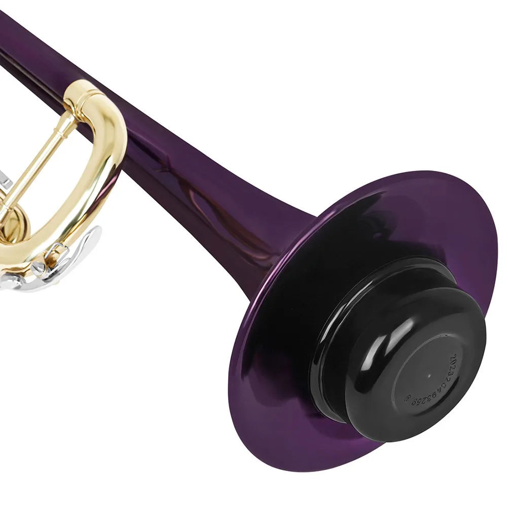 Trumpet Mute Beginner Practice Noise Reduction Lightweight Compact ABS Material Trumpet Muffler Instrument Accessories