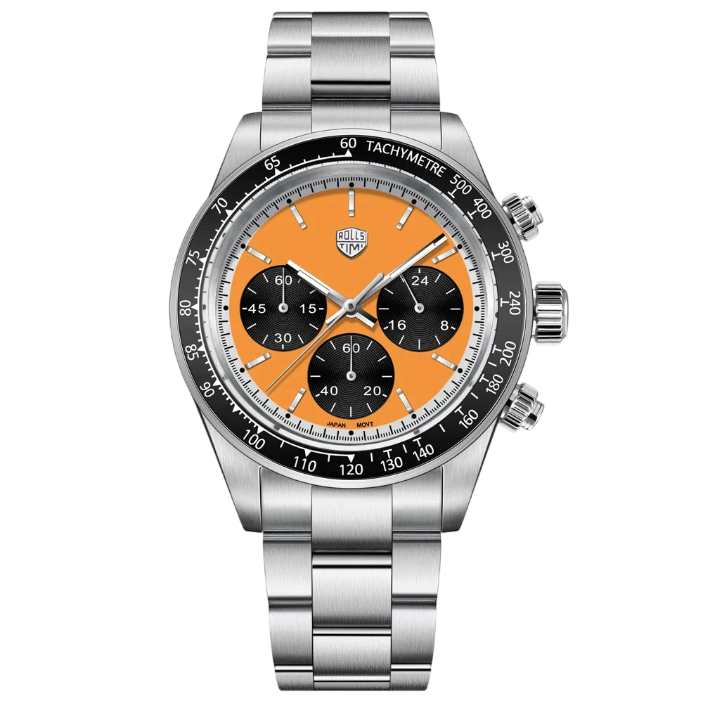 Mens Watch 2026 New Rollstimi Luxury Luminous Quartz Watches For Man Gift Waterproof Stainless Steel Chronograph Man Clocks